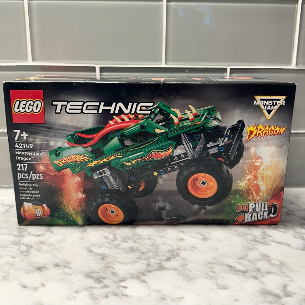 LEGO Technic Monster Jam Dragon Pull-Back Set